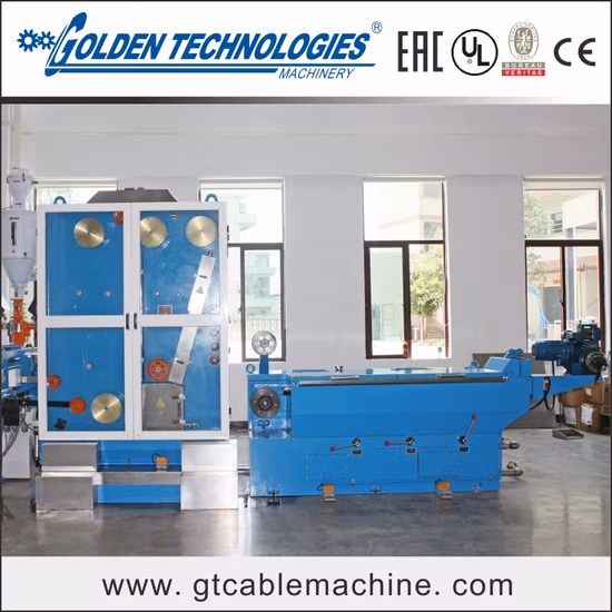 Wire and Cable Jacket Sheath PVC PE Extrusion Machine Extruding Extruder Making Make Machine