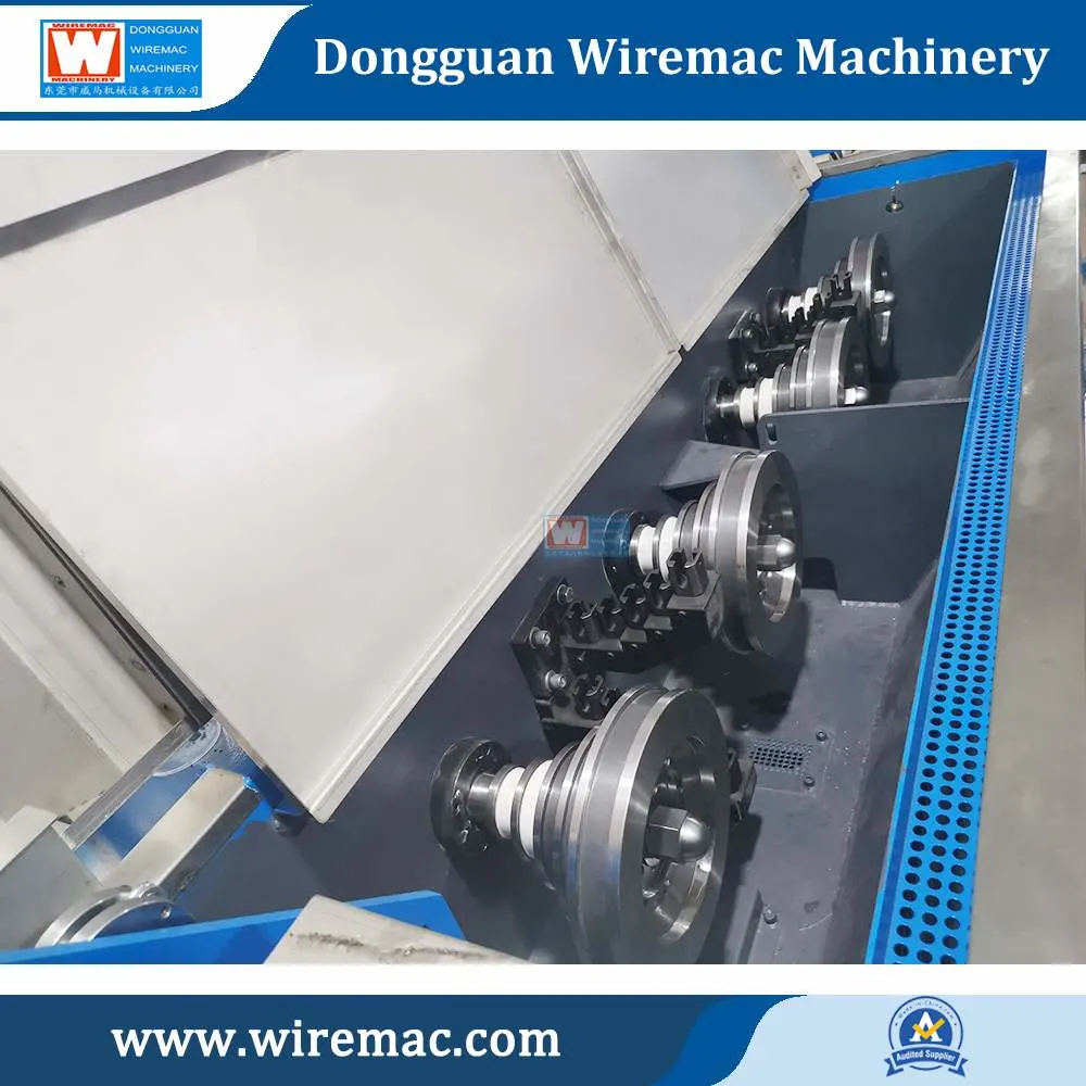 High Speed 17 Gauge/Gage Aluminum Copper Wire Drawing Machine with Single Spooling Take up