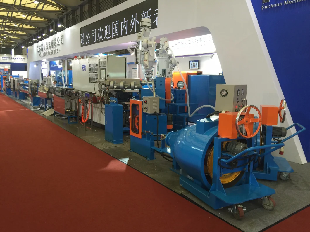 Electrical Cable Copper Core Wire Extruder Bunching Twisting Extrusion Winding Buncher Drawing Coiling Double Twisting Making Machine