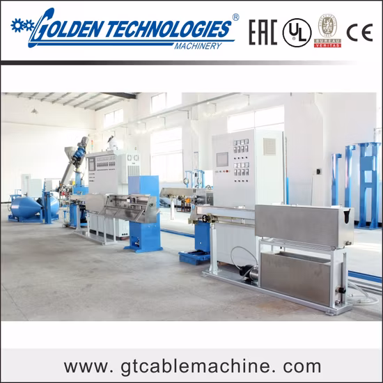 Wire and Cable Jacket Sheath PVC PE Extrusion Machine Extruding Extruder Making Make Machine