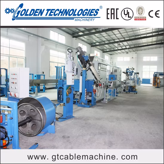 Wire and Cable Jacket Sheath PVC PE Extrusion Machine Extruding Extruder Making Make Machine