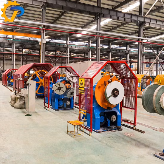 Macchina posacavi con rinforzo in filo di acciaio