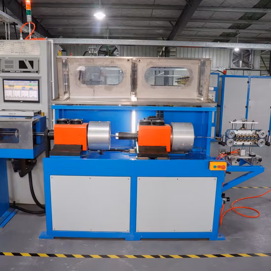 Attrezzatura per la cordatura del tubo sciolto del cavo ottico Sz